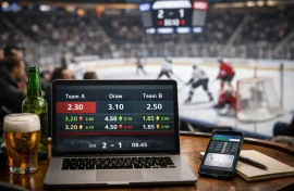 Как меняются коэффициенты в хоккее: стратегия ставок по ходу матча